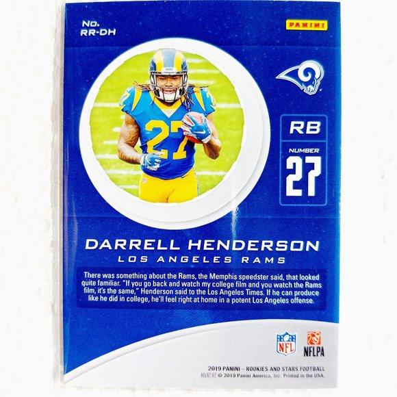 Los Angeles Rams 6 Card Lot - FTBL [19_5] - Picture 3 of 13